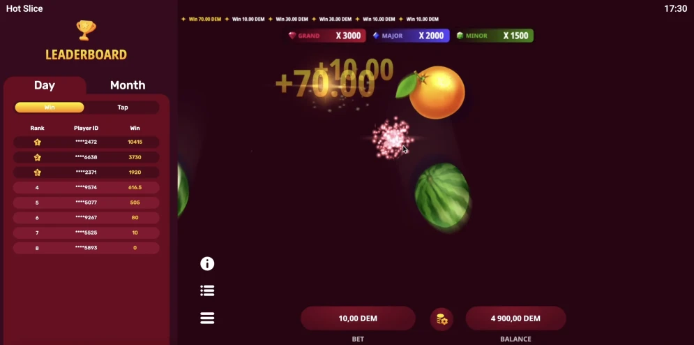 Hot Slice Game