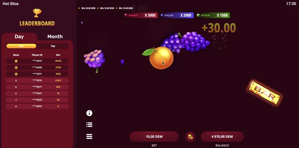 Hot Slice Game